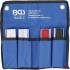 Jeu de Mors de Protection pour Étau 125 mm - Aluminium - 8 Pièces - Protection et Préservation de l Étau - BGS