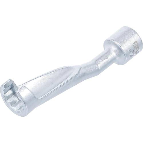 Clé Spéciale pour Tuyau d Injecteur BMW, Opel 2.5TD, Mercedes-Benz - 12,5 mm (1/2), 17 mm - Précision et Durabilité - D-Work