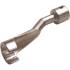 Clé Spéciale pour Tuyau d Injecteur BMW, Opel 2.5TD, Mercedes-Benz - 12,5 mm (1/2), 17 mm - Précision et Durabilité - D-Work