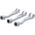 Jeu de Clés à Pipe à Tuyauter 12,5 mm - 14/17/19 mm - Acier Résistant - Précision et Confort d Utilisation - BGS