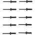 Rivet Pop Plastique 10 pcs 5,0 x 15,8 mm - Léger et Résistant - Fixation Facile, Pro - D-Work