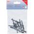 Rivet Pop Plastique 10 Pièces 6,6 x 17,2 mm - Léger et Résistant - Fixation Facile - BGS