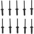 Rivet Pop Plastique 5,0 x 17,2 mm - Lot de 10 pcs - Fixation Légère et Durable - D-Work
