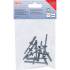 Rivet Pop Plastique 5,0 x 17,2 mm - Lot de 10 Pièces - Fixation Légère et Durable - BGS
