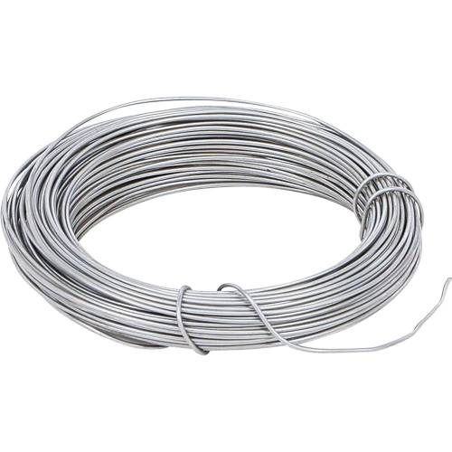 Fil de Fer de Sécurité 15 m - Acier Inoxydable - Résistant et Durable - BGS
