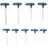 Jeu de Clés à Poignée en T 9 pièces T10-T50 - Profil Torx - Prise Ergonomique et Polyvalente - BGS