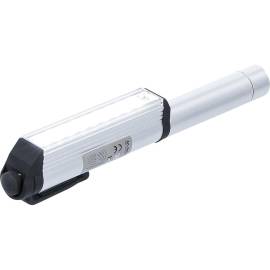 Lampe Stylo Aluminium 9 LED - Compacte 21,3 cm - Luminosité Puissante et Pratique - Zones Difficiles - D-Work