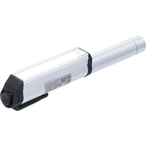 Lampe Stylo Aluminium 9 LED - Compacte 21,3 cm - Luminosité Puissante et Pratique - Zones Difficiles - D-Work