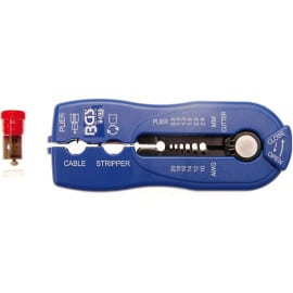 Pince à Dénuder 2 en 1 pour Fil Câble 0,8-2,6 mm - Précision et Polyvalence - BGS