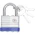 Cadenas de Sécurité 40 mm - Acier, Compact et Robuste - Protection Fiable - D-Work