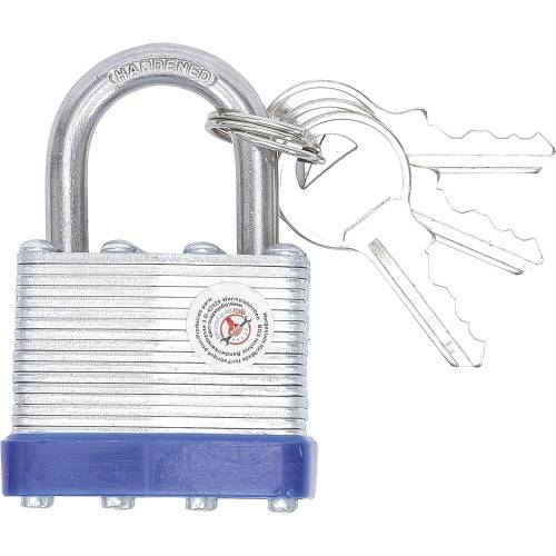 Cadenas de Sécurité 40 mm - Acier, Compact et Robuste - Protection Fiable - BGS