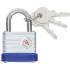 Cadenas de Sécurité 30 mm - Acier, Compact et Robuste - Protection Fiable - BGS