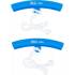 Jeu de Protections de Bords de Jantes 150 mm - 2 pcs - Protection et Sécurité des Jantes, Plastique - D-Work