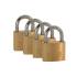 Cadenas de Sécurité 40 mm - Acier, Compact et Robuste - Protection Fiable - BGS
