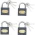 Jeu de Cadenas Type L 35 mm - 4 Pièces - Verrouillage Simultané - Sécurité et Praticité - BGS