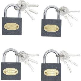Jeu de Cadenas Type L 35 mm - 4 Pièces - Verrouillage Simultané - Sécurité et Praticité - BGS