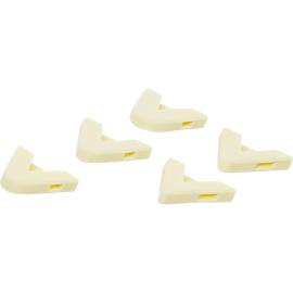 Lames de Rechange 5 pcs 48 x 17 x 79 mm - Blanc - Compatible Art. 85200 - Précision et Durabilité - D-Work