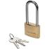 Cadenas Type L Arceau Extrahaut - 87x27x147 mm - Acier, Sécurité Renforcée - - BGS