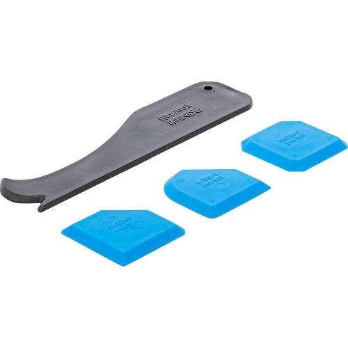 Jeu de Lissage Silicone 4 Pièces - Plastique Résistant - Finition Parfaite et Facilité d Utilisation - BGS