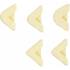Lames de Rechange 5 pcs 48 x 17 x 79 mm - Blanc - Compatible Art. 85200 - Précision et Durabilité - D-Work
