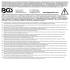 Lames de Rechange 5 Pièces 48x17x79 mm - Blanc - Compatible Art. 85200 - Précision et Durabilité - BGS