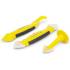 Décolleur de Joint Silicone et Jeu de 3 Spatules - 17,5x4,9x25,7 cm - Plastique Résistant - Nettoyage et Décollage Faciles - BGS