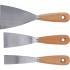 Jeux de Spatules 3 pièces 30/50/80 mm - Poignée en Bois - Précision et Confort d Utilisation - BGS