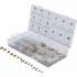 Assortiment d’Écrous Autobloquants 330 pièces - Laiton - Fixation Sécurisée et Durable - BGS