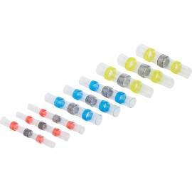 Assortiment de Connecteurs de Soudure et Gaine Thermorétractable 9 pièces - Isolation et Protection Fiables - BGS
