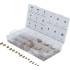 Assortiment d'Écrous Autobloquants 330 pcs - Laiton - Fixation Sécurisée et Durable - D-Work