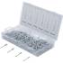 Assortiment de Rivets Pop Aluminium 3,2-4,8 mm - 200 pcs - Fixation Rapide et Durable - D-Work