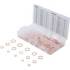 Assortiment de Joints d Étanchéité 250 pcs - Cuivre, Aluminium, Nylon - Réparations Fiables et Durables - D-Work