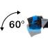 Lampe Frontale COB LED - 1 pièce 12,8x7,8x17,8 cm - Puissante et Pratique - - BGS