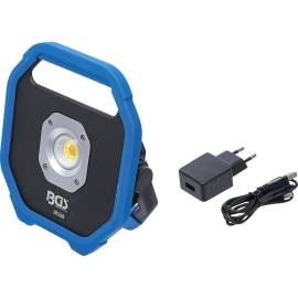 Lampe de Travail COB-LED 10W - 19,3 x 5,4 x 20,6 cm - Puissante et Économe en Énergie, Plastique - D-Work