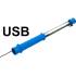Lampe COB-LED pour Capot Moteur - 2 Lampes de Travail avec Étrier Extensible - Puissante et Pratique sur Accu - BGS
