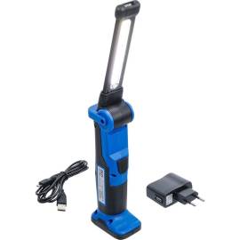 Baladeuse Pliable à Accu 5W - COB-LED, Compacte et Puissante, Plastique, 5 W - D-Work