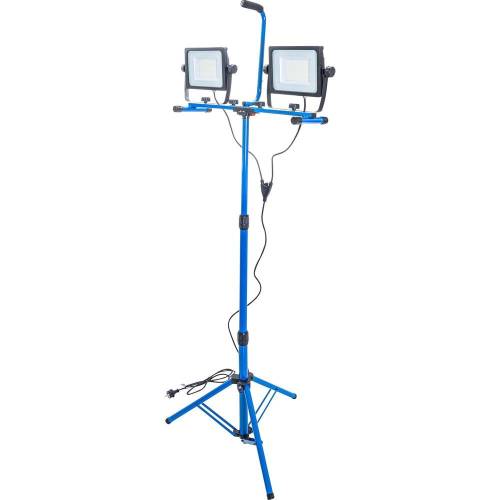 Projecteur de Travail Double SMD-LED 2 x 70W - Avec Pied - Puissant et Stable, 140W - D-Work