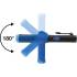 Lampe de Travail COB-LED Repliable - 14,6 x 3,9 x 24,6 cm - Puissante et Portable - Plastique - D-Work