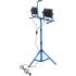 Projecteur de Travail Double SMD-LED 2 x 70W - Avec Pied - Puissant et Stable, 140W - D-Work