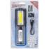 Lampe de Travail COB-LED Repliable - 14,6 x 3,9 x 24,6 cm - Puissante et Portable - Plastique - D-Work