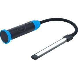 Lampe d Inspection de Chantier LED COB - Col de Cygne Flexible - Puissante et Pratique, Plastique - D-Work