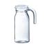 Broc 1L - Plastique, Transparent - Léger et Pratique pour Usage Domestique - BGS