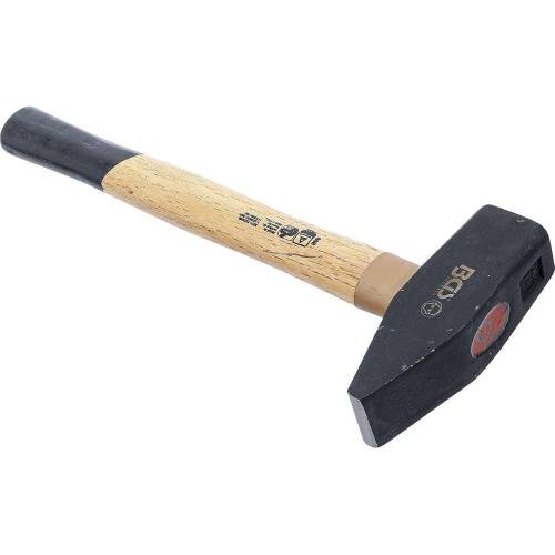 Marteau Mécanicien 2000 g - Manche Bois, Norme DIN 1041 - Précision et Robustesse - D-Work