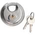 Cadenas Disque 70 mm - Acier, Sécurité Renforcée - Protection Antivol Fiable - BGS