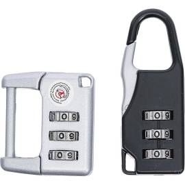 Jeu de Serrures de Bagages à Chiffres - 2 Pièces - Sécurité et Praticité - BGS