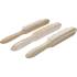 Jeu de Brosses à Fil d'Acier 3 pcs - Manche en Bois, 2-3-4 Rangées - Nettoyage et Décapage Efficace - D-Work