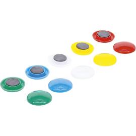 Jeu d'Aimants D.30 mm - 10 pcs - Puissants et Polyvalents - D-Work