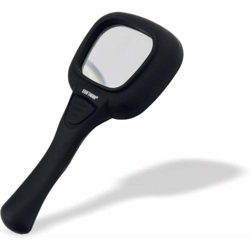 Loupe de Main LED - 13,1 x 3,4 x 25,9 cm - Éclairage LED, Grossissement Précis - Pro - D-Work