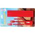 Crayons de Menuisier 7 pcs 175 mm - Avec Taille-Crayon - Précision et Praticité, Pro - D-Work