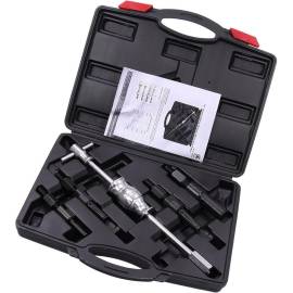 Jeu d Extracteurs de Roulements Intérieurs 5 pcs - Masse à Inertie - Extraction Facile et Précise - D-Work